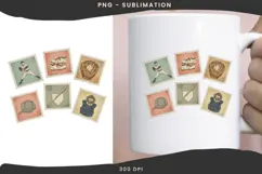 Baseball stamps png design for T-shirts Product Image 3