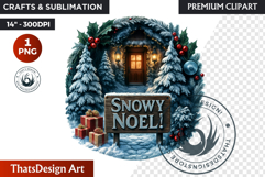 Christmas Greetings clipart PNG, Holiday Quotes wishes Product Image 1