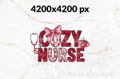 Cozy Nurse PNG, Nursing Sublimation Design Product Image 3