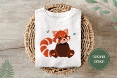 Red Panda Illustration, Cute Red Panda PNG, Cartoon Panda Product Image 3