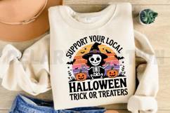 Retro Kids Halloween Sublimation PNG Design Product Image 3