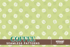 Coffee Lover Seamless Pattern Surface Design PNG DTF Bundle Product Image 4