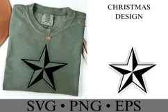 Christmas Star Svg | Christmas svg | Shirt Svg Product Image 3