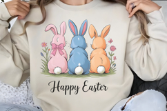Happy easter PNG, Coquette Easter Day Sublimation PNG Product Image 3