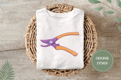 Hand Drawn Garden Tools Illustration, Cartoon Garden Tools Product Image 3