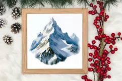 Winter Hiking Clipart Sublimation, Christmas PNG Product Image 3