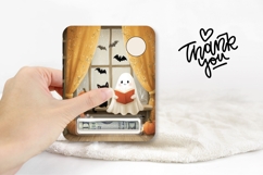 Kids Halloween Gift Card Template, Ghost Money Card Product Image 3
