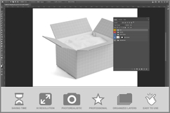 Cardboard Shipping Box Product Image 2