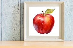 Watercolor Apple Clipart Product Image 3