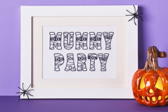 Cursed Mummy - Halloween Decorative Font Product Image 3