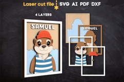 Baby Name Sign Bundle SVG laser cut files for Glowforge Product Image 3