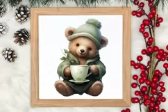 Christmas Baby Animals Clipart, Christmas Animal Safari Product Image 3