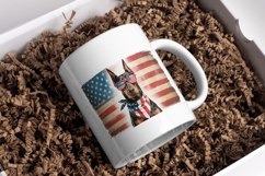 Patriotic Dog Sublimation PNG Bundle Product Image 3