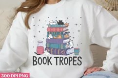 Book Tropes PNG, Book Sublimation PNG Product Image 3