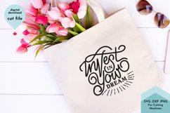 Inspirational SVG, Goal, Hustle svg, Dreamer Product Image 1