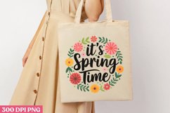 It&#039;s Spring Time PNG, Hello Spring Sublimation PNG Product Image 1
