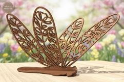 3D Dragonfly Laser Cut | Glowforge | Home Decor Product Image 1