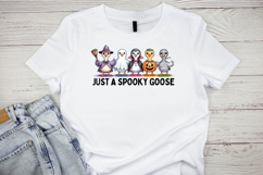 Just a Spooky Goose PNG | Funny Halloween Goose Sublimation Product Image 3