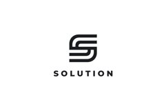 Letter S round logo design vector template Product Image 3