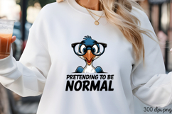 PRETENDING TO BE NORMAL PNG Product Image 3