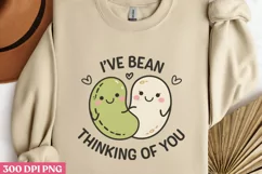 I've Bean Thinking of You PNG, Valentine Puns Sublimation PN Product Image 3