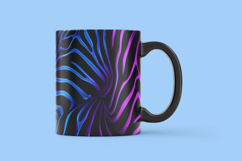 Neon Stripe Zebra Digital Paper Product Image 3