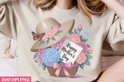 Happy Mothers Day Floral PNG Product Image 3