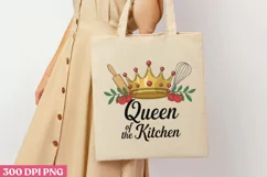 Queen of the Kitchen PNG, Kitchen Quotes Clipart PNG Product Image 3