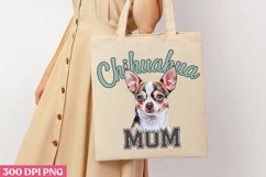 Chihuahua mom PNG, Dog Mom Sublimation PNG Product Image 3