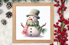 Pastel Christmas Shublimation Clipart, Pastel Christmas Clip Product Image 3