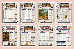 Ultimate Escape Room Puzzle Workbook Kdp interiors Product Image 3