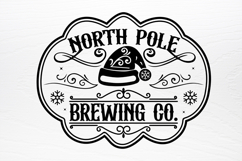 Christmas Vintage Sign SVG Product Image 3