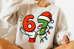Christmas 67 PNG 6 7 PNG Santa Hands PNG, Christmas PNG Product Image 3