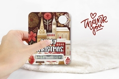 Abstract Christmas Town Money Card, Christmas Gift Card Product Image 3