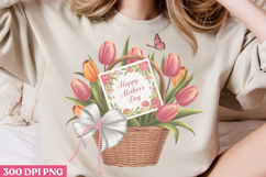 Happy Mothers Day Floral PNG Product Image 3