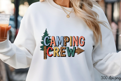 CAMPING CREW PNG, Retro Camping Sublimation PNG Product Image 3