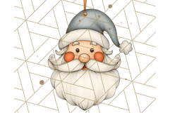 Vintage Christmas Ornaments and Presents PNG Holiday Clipart Product Image 3