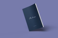 5 x 8 Book standing on edge mockup Product Image 5