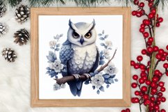 Cute Silver Christmas Watercolor Clipart, Christmas SVG Product Image 3