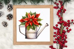 Watercolor Christmas Farm Clipart Product Image 3