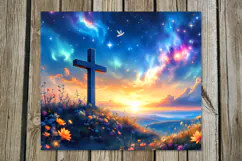 Faith | Christian Skinny tumbler sublimation design PLUS Product Image 3