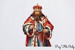 Royal Christmas Clipart Sublimation Bundle PNG Product Image 4