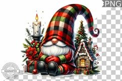 Christmas Gnome Sublimation - Clipart PNG Bundle Product Image 4