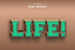 Editable Text Effect for Illustrator. Vector Graphic styles Product Image 1