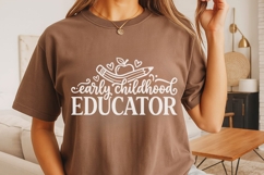 Early Childhood Educator Svg, preschool teacher Svg. Product Image 4