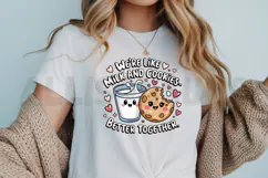 Milk And Cookies Cartoon Kawaii Illustration Were Like Product Image 3