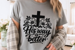 His Way Is Better Svg, Christian Jesus Svg, Jesus Christ Svg Product Image 4
