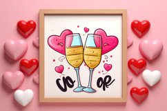 Valentine Vintage Love Clipart, Christmas Clipart Product Image 3