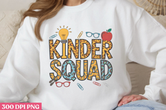 KINDER SQUAD PNG, Teacher Sublimation Bundle PNG Product Image 1