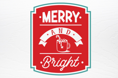 Vintage Christmas Sign SVG Product Image 3